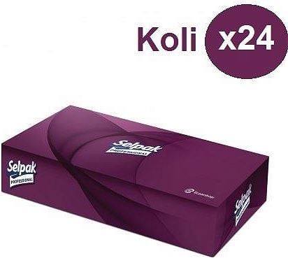 Selpak Kutu Mendil 80 Li Extra 24 Paket