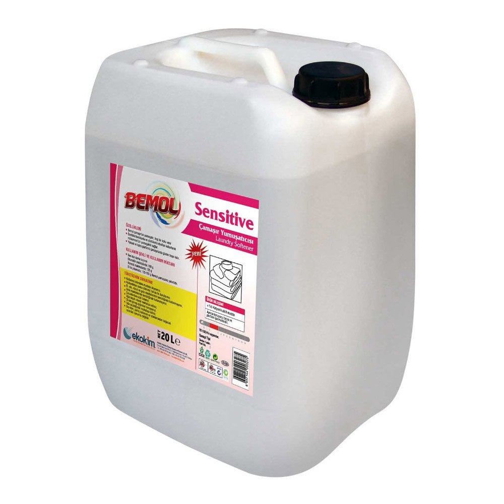 Bemol Sensitive Çamaşır Yumuşatıcısı 20 kg Yüksek Parfümlü