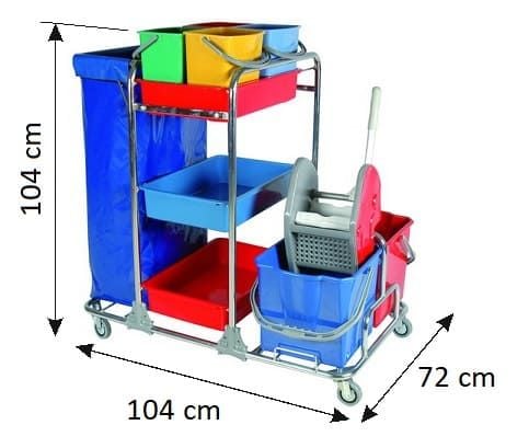 Krom Kat Hizmet Arabası