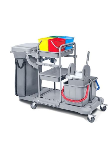 Plastik Kat Hizmet Arabası