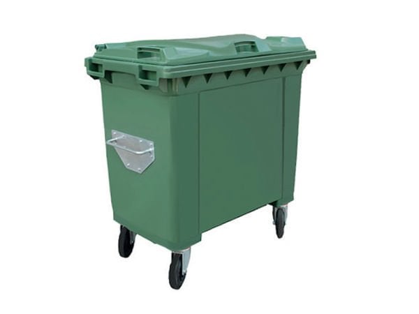 660 Lt Plastik Çöp Konteynerı