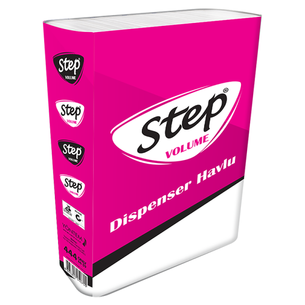 Step Dispanser Peçete Volume 110 Yaprak 18 Paket