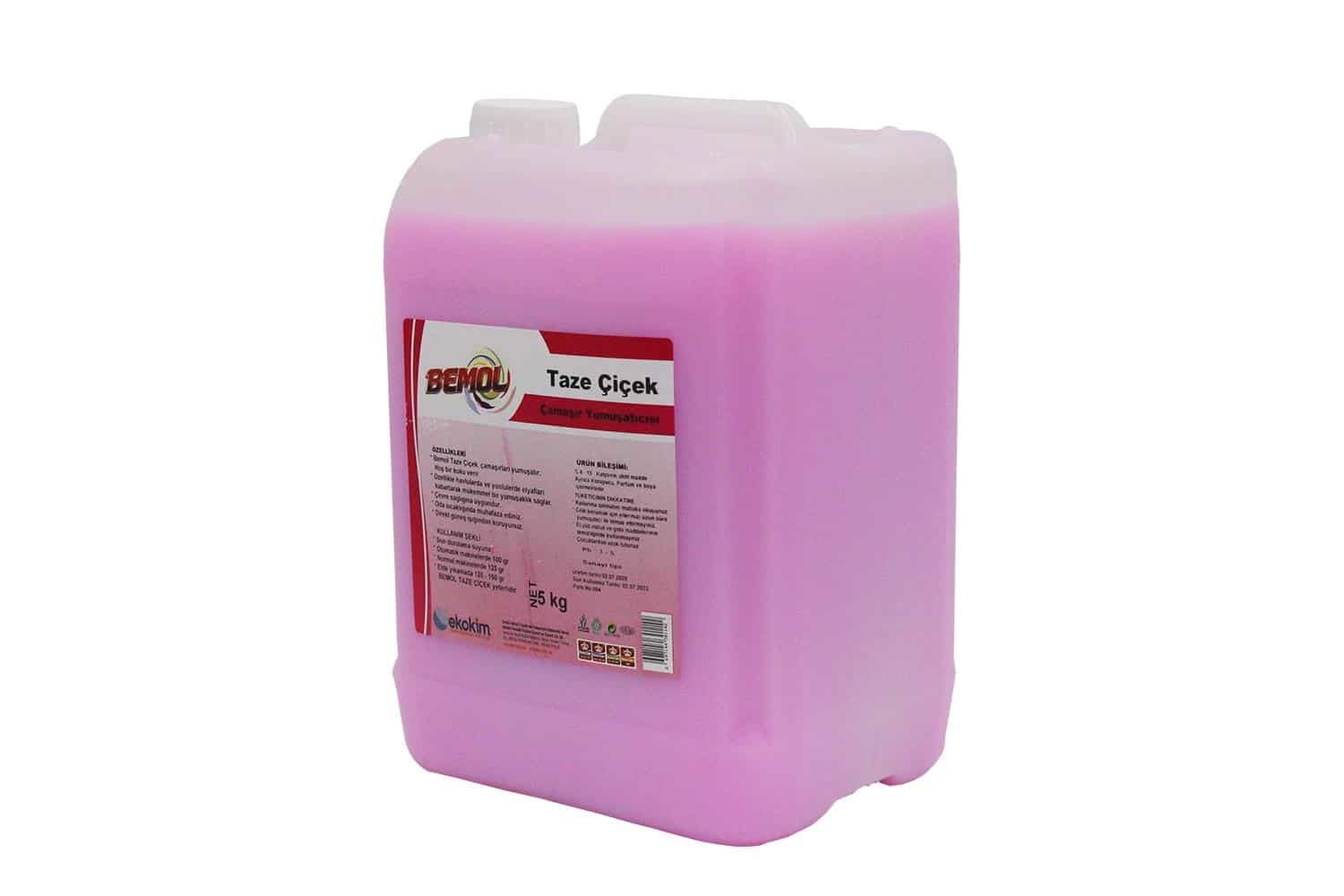 Bemol Taze Çiçek Ç.Yumuşatıcısı 5 kg Yüksek Parfümlü