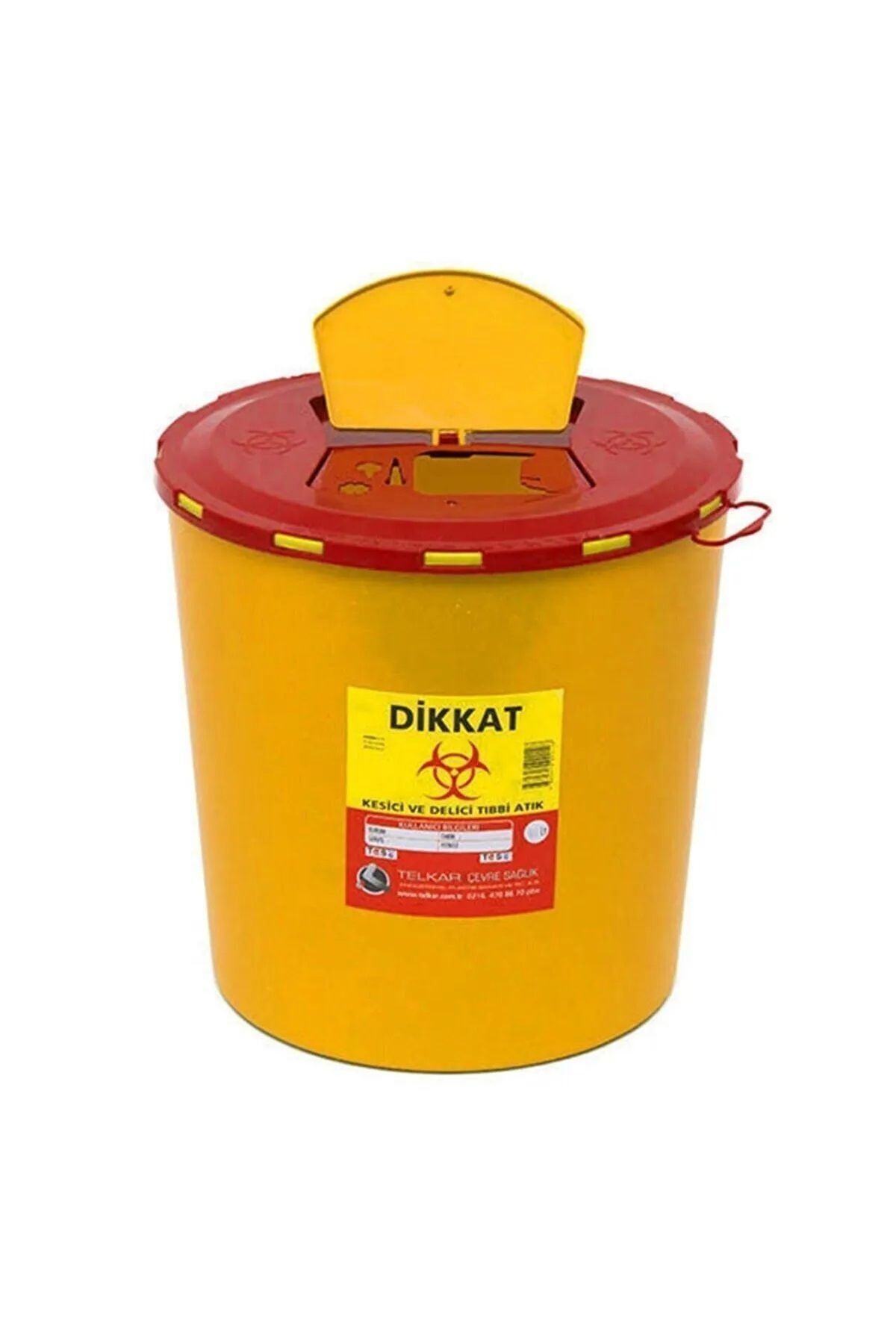 Kesici Ve Delici Tıbbi Atık Kovası 10 lt  10 Adet