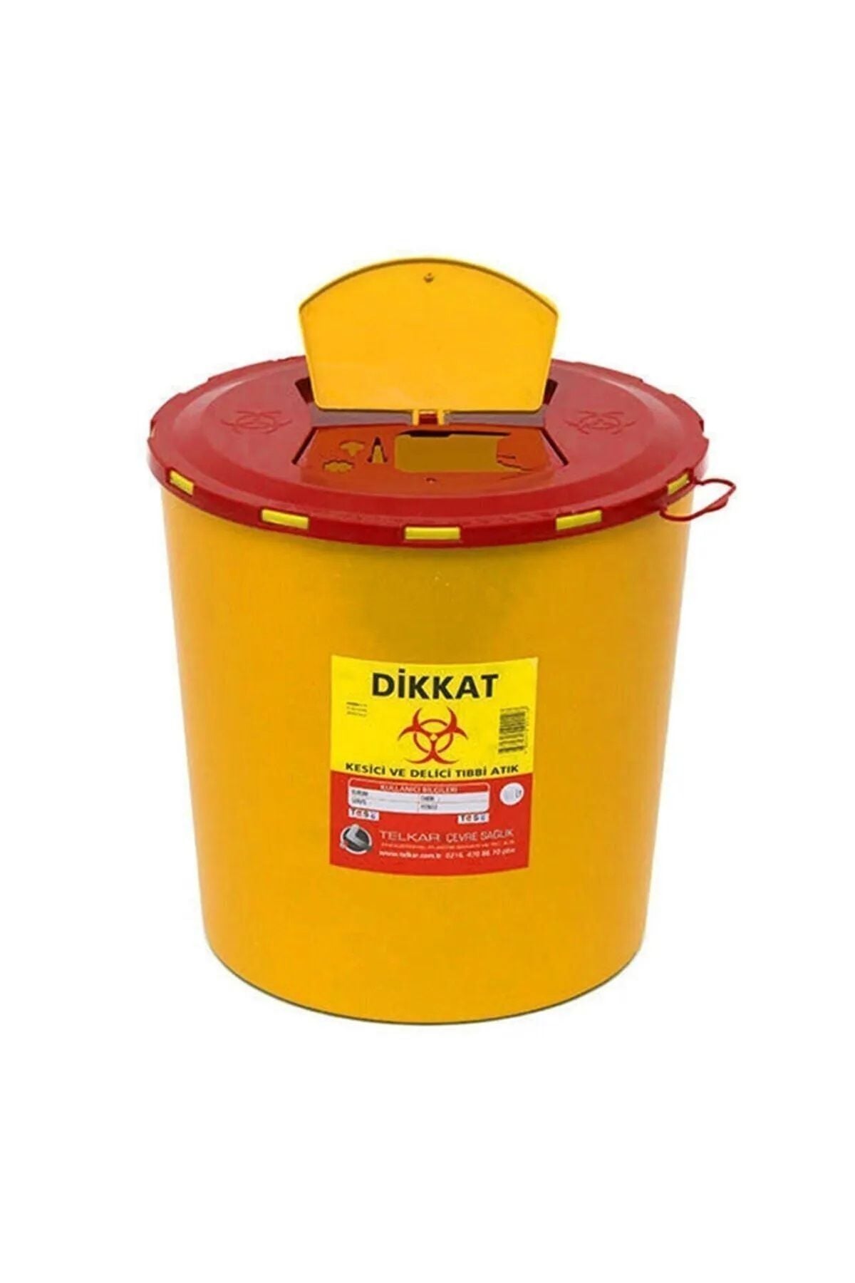 Kesici Ve Delici Tıbbi Atık Kovası 10 lt  10 Adet