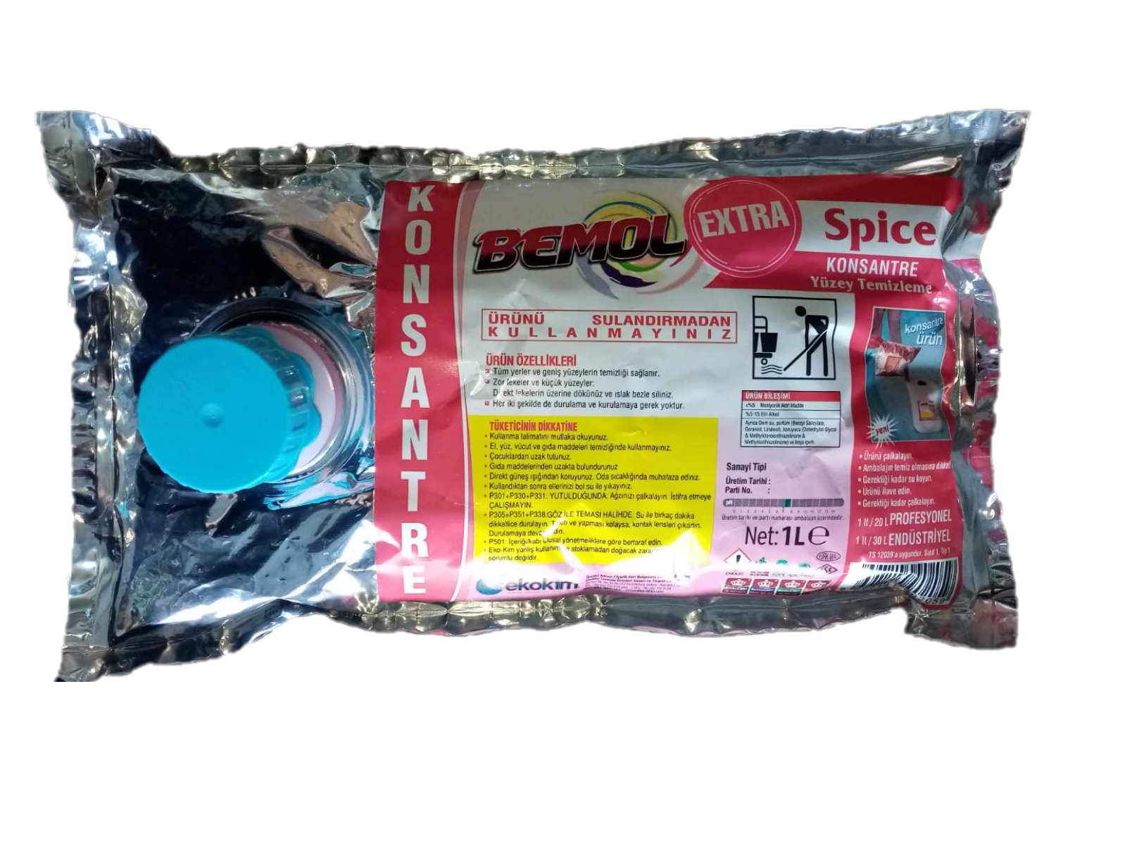 Bemol Konsantre Yüzey temizleyici lavanta Spice