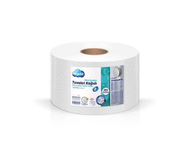 MEGASİL MİNİ JUMBO TUVALET KAĞIDI 4 KG